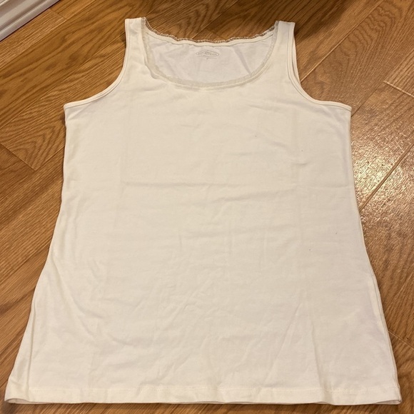 NORTHERN Reflections Women's White Tank Top  (Size Small) - Picture 3 of 8